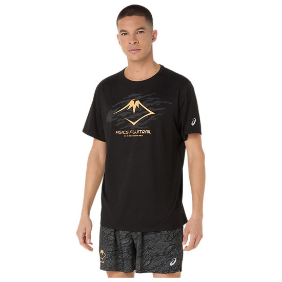 Asics Ανδρική κοντομάνικη μπλούζα Fujitrail Logo Tee Asics Ανδρική κοντομάνικη μπλούζα Fujitrail Logo Tee
